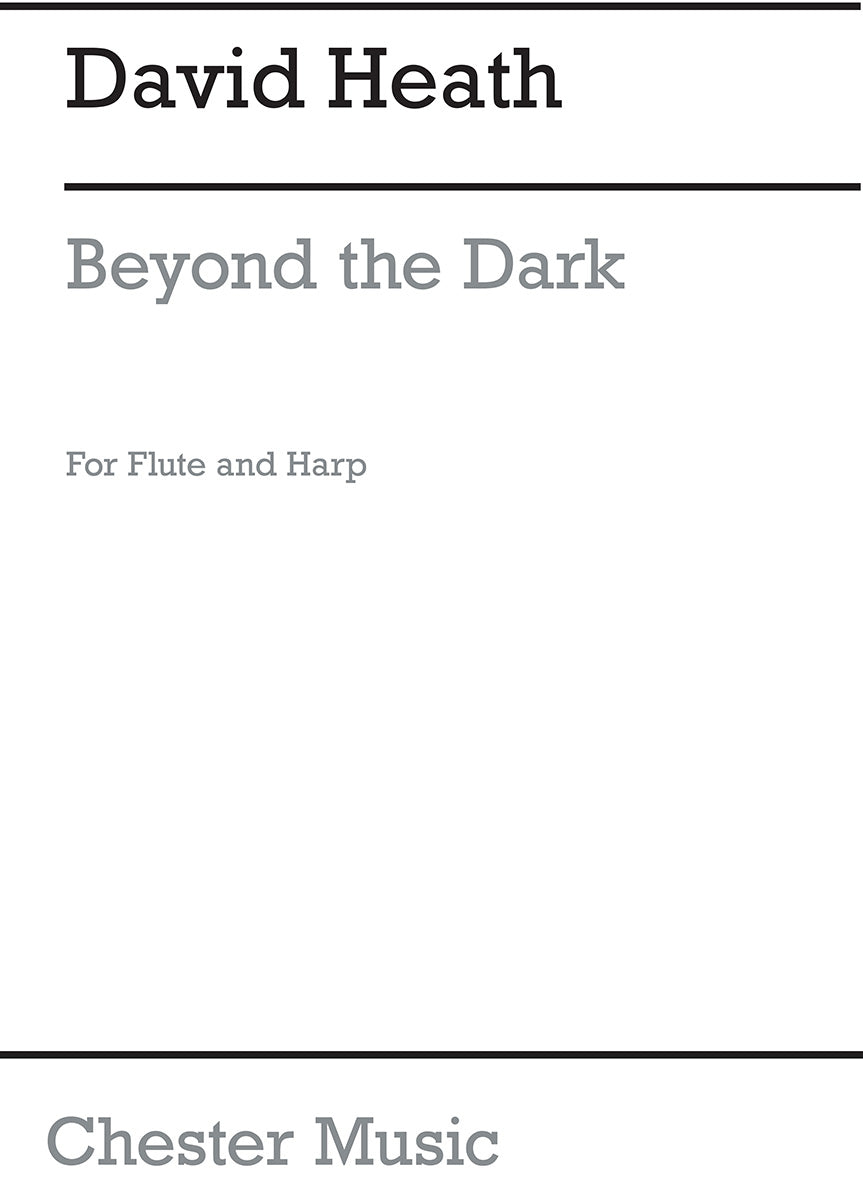 Beyond Dark de Dave Heath, Livre pour flûte et Harpe