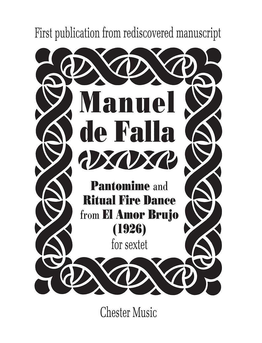 Pantomime And Ritual Fire Dance de Manuel de Falla, Partition pour orchestre