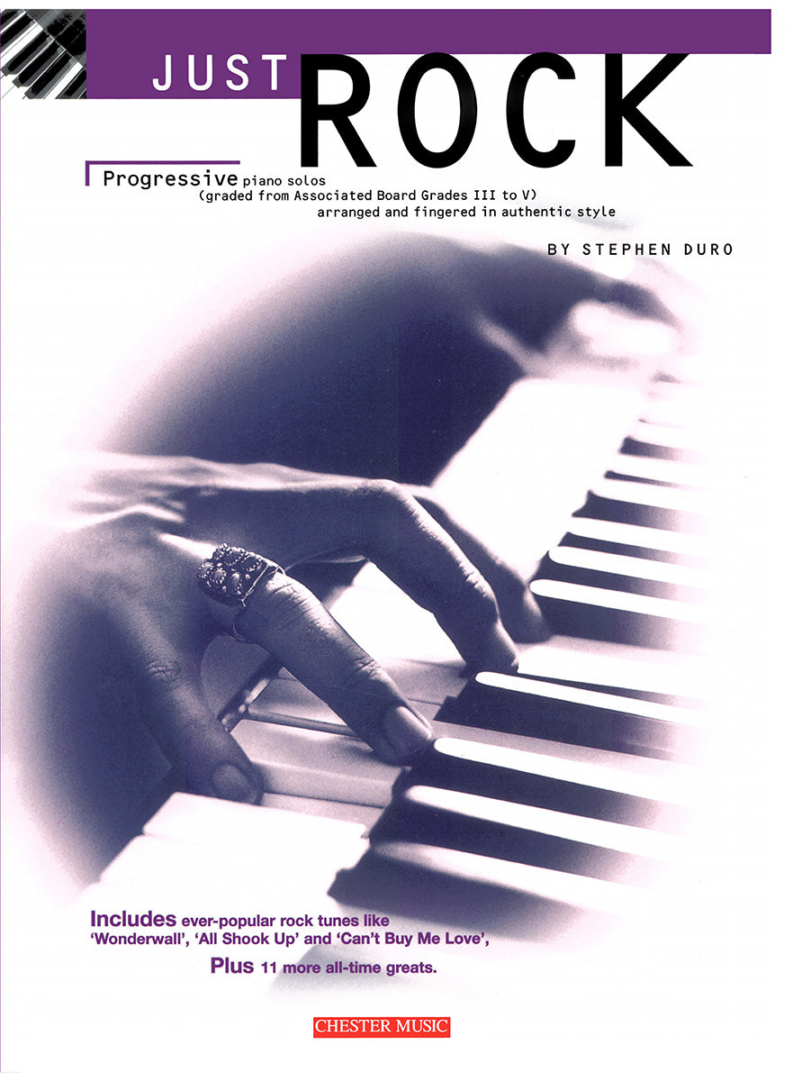 Just Rock: Progressive Piano Solos Grades III - V, Livre pour piano et Guitare