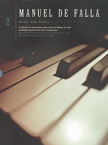 Music For Piano Volume 2 de Manuel de Falla, Livre pour piano