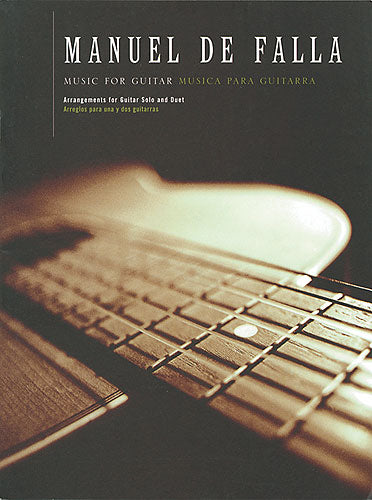 Music For Guitar de Manuel de Falla, Livre pour guitare