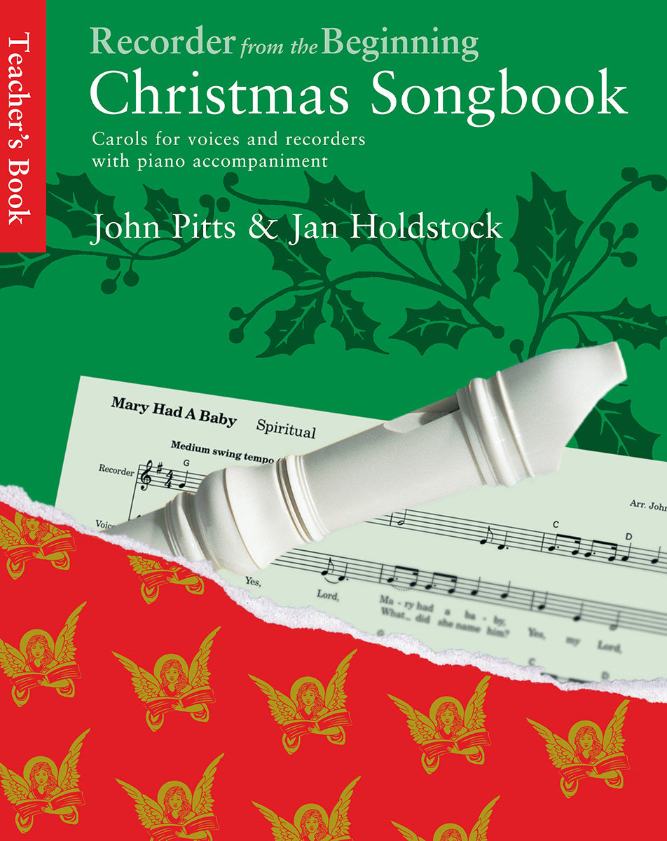 Recorder From The Beginning: Christmas Songbook T de Jan Holdstock, Livre pour flûte à bec et Chords