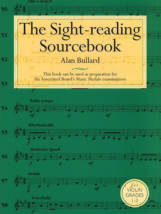 The Sight-Reading Sourcebook for Violin Grades 1-3, Livre pour violon