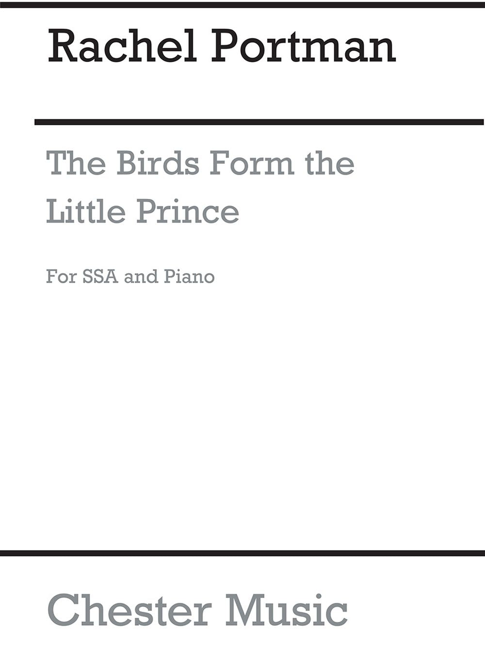 The Birds (The Little Prince), Partition chorale pour sSA and Piano
