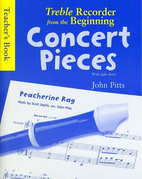 Treble Recorder From The Beginning Teacher's de John Pitts