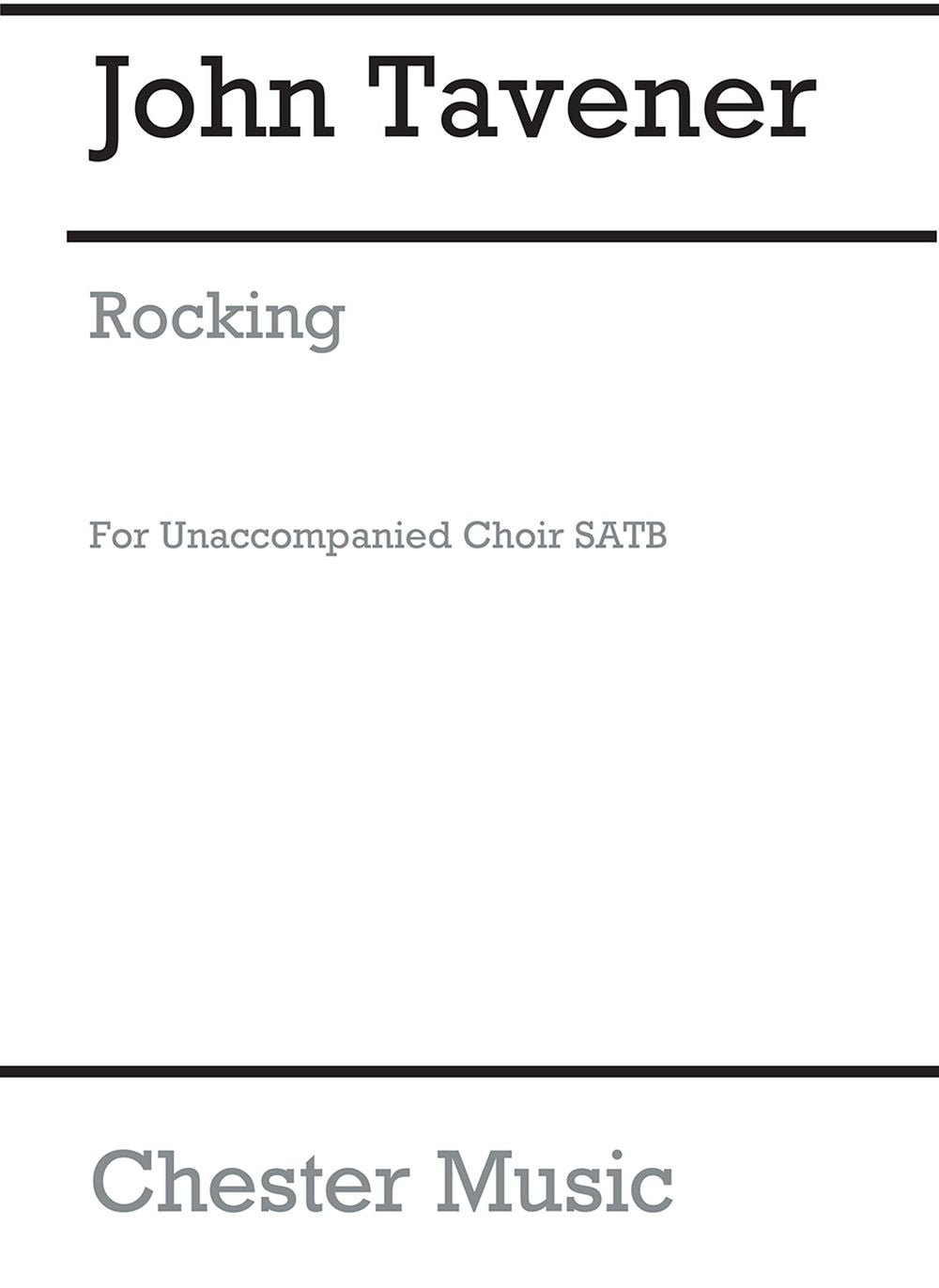 Rocking de John Tavener, Partition chorale pour sATB