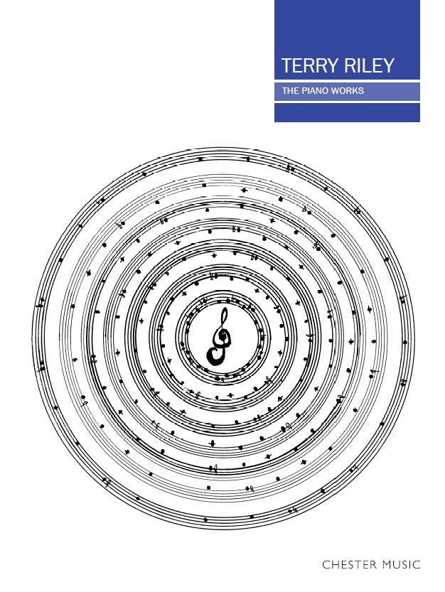The Piano Works de Terry Riley, Livre pour piano