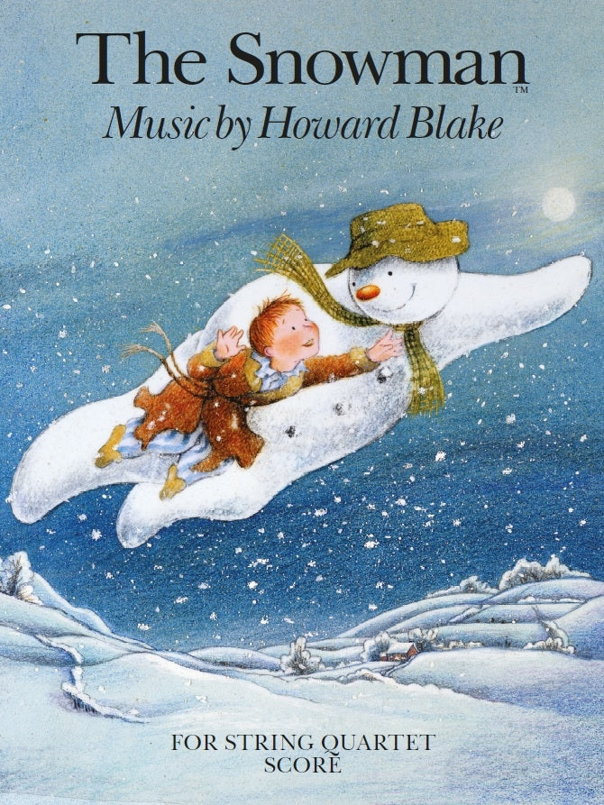 The Snowman String Quartet de Howard Blake, Partition pour quatuor à cordes