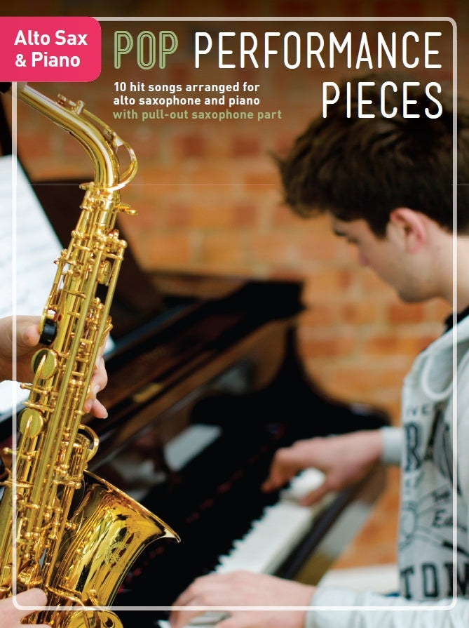 Pop Performance Pieces, Livre pour saxophone alto et Piano