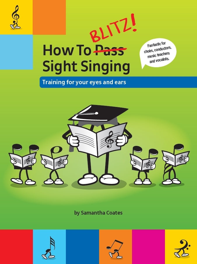 How To Blitz! Sight Singing, Livre pour voix