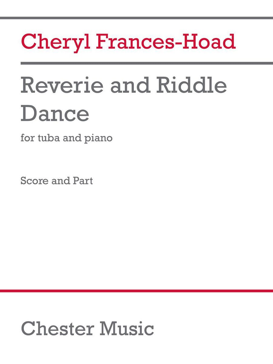 Reverie and Riddle Dance de Cheryl Frances-Hoad, Livre + partie(s) séparée(s) pour tuba et Piano