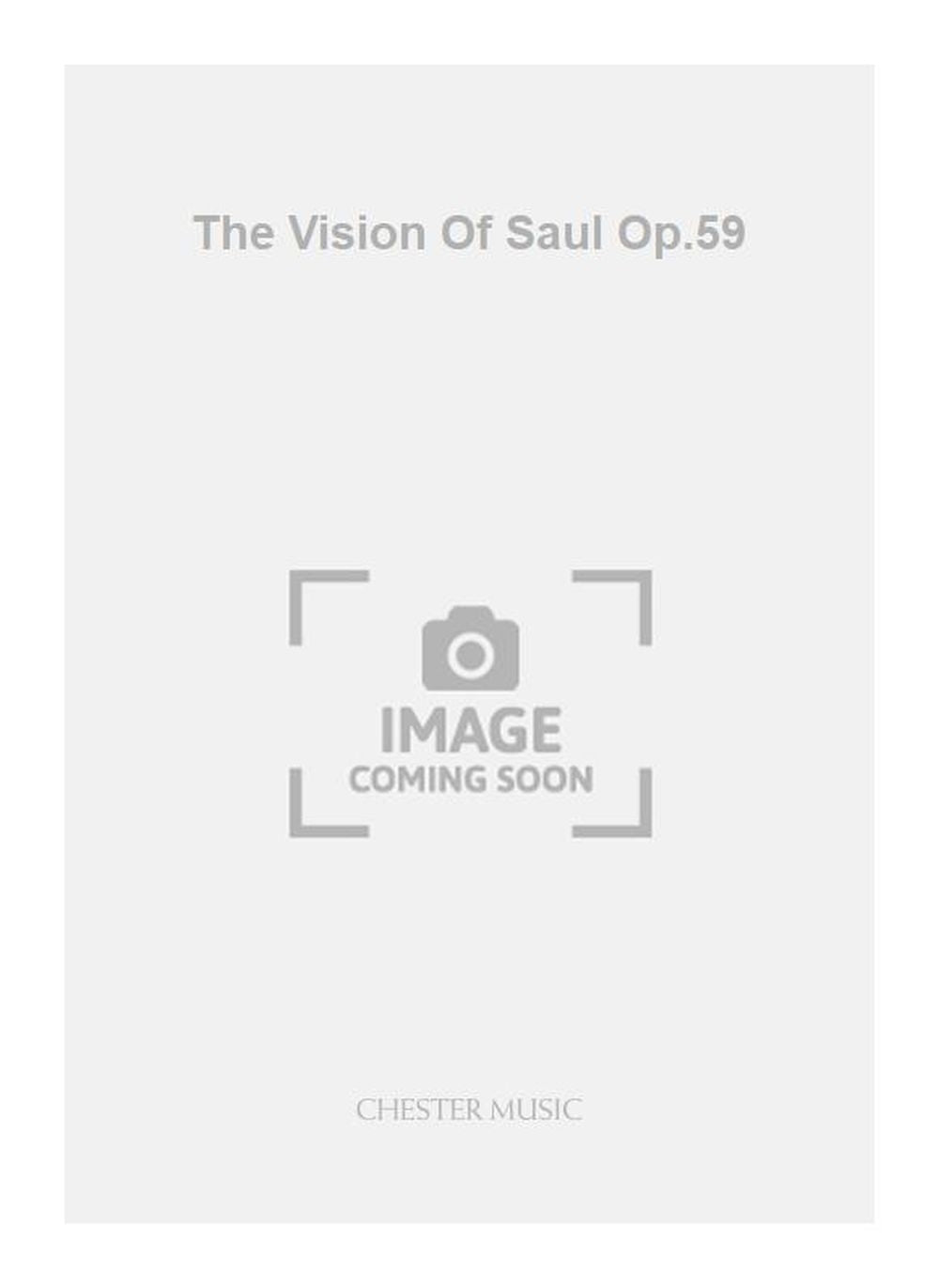 The Vision Of Saul Op.59 de Christopher Brown, Réduction pour piano pour sATB