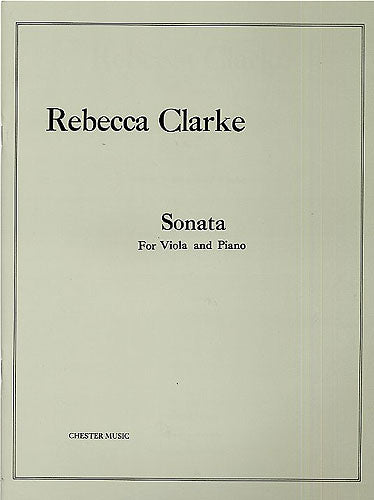 Viola Sonata de Rebecca Clarke, Livre + partie(s) séparée(s) pour alto et Piano