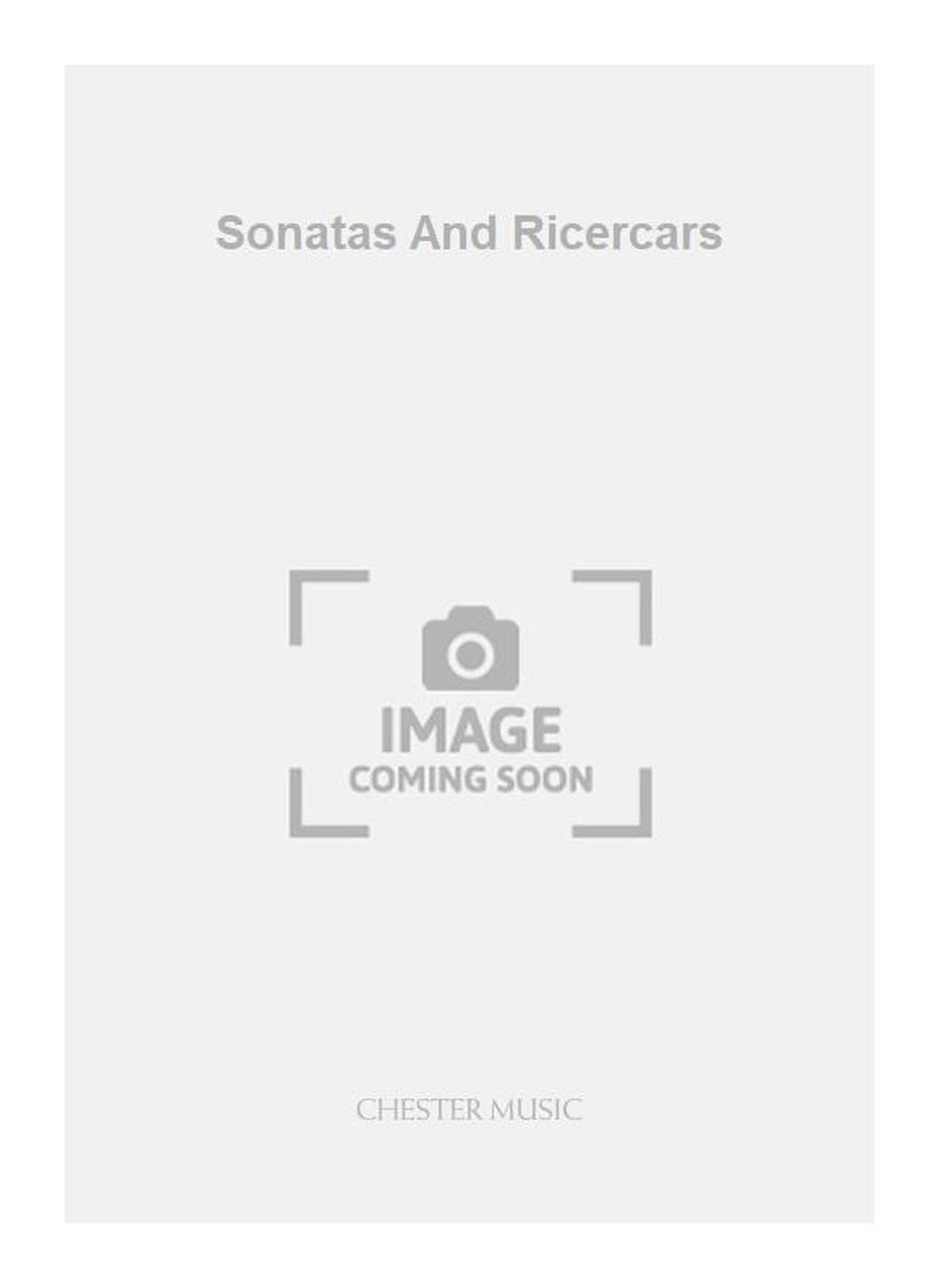 Sonatas And Ricercars de Anthony Payne, Partition pour ensemble de chambre