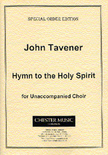 Hymn To The Holy Spirit de John Tavener, Réduction pour piano pour sATB