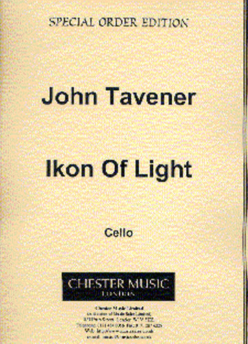 Ikon Of Light de John Tavener, Partition chorale pour sATB et Violon et Alto et Violoncelle