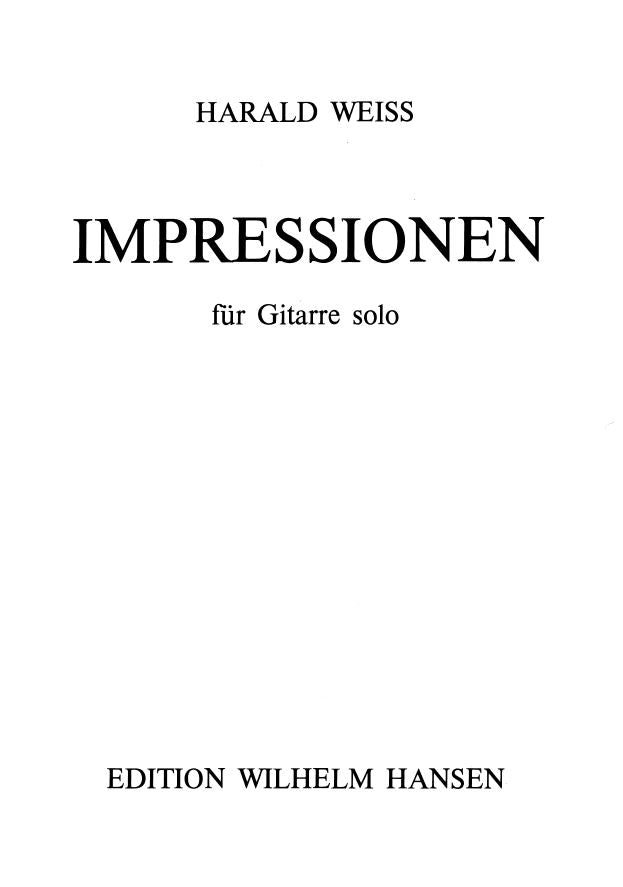 Impressionen de Weiss, Livre pour guitare
