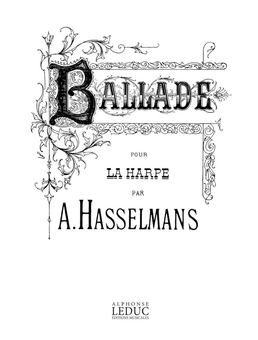 Ballade pour harpe | Alphonse Hasselmans