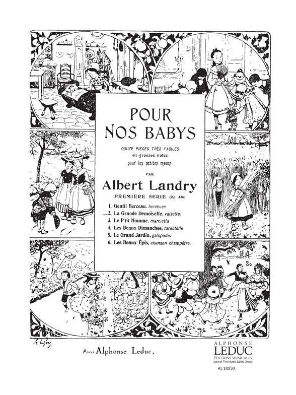 Albert Landry: La Grande Demoiselle Op.236 | Piano