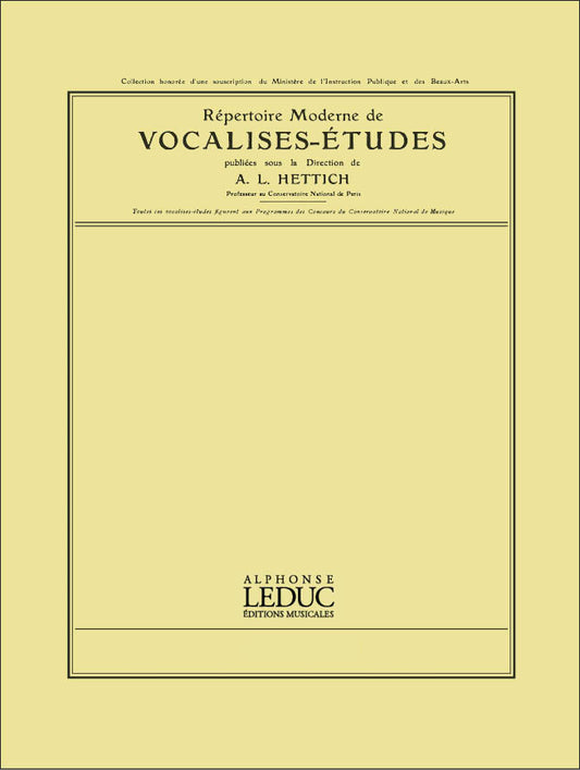 Pierre Onfroy de Breville: Vocalise | Pierre-Onfroy de Bréville