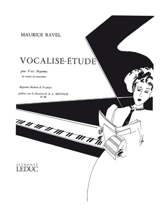 Vocalise-Étude en Forme de Habañera | Maurice Ravel | Voix | Partition