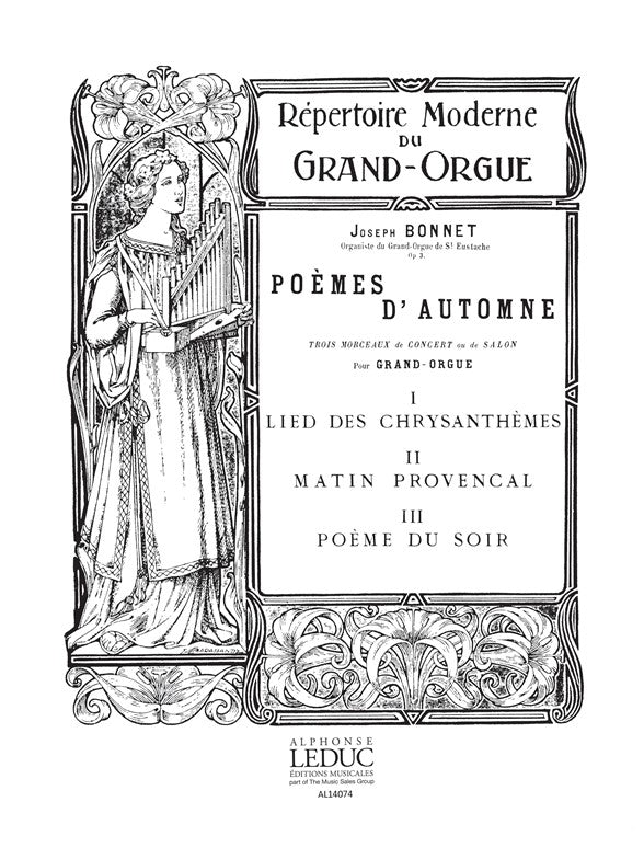 Poèmes D'Automne | Joseph Bonnet | Orgue