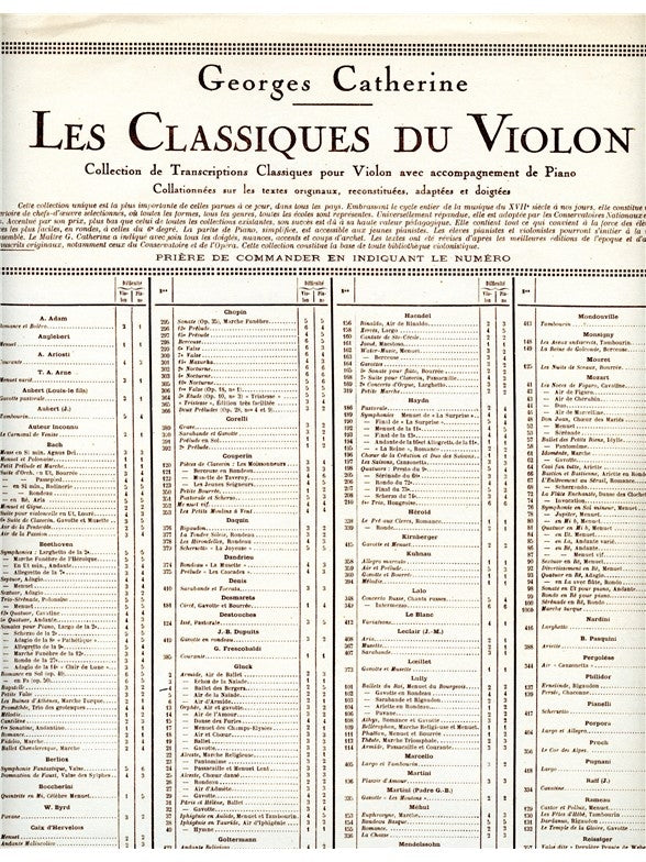 Christoph Willibald von Gluck: Ballet des Bergers | Violon
