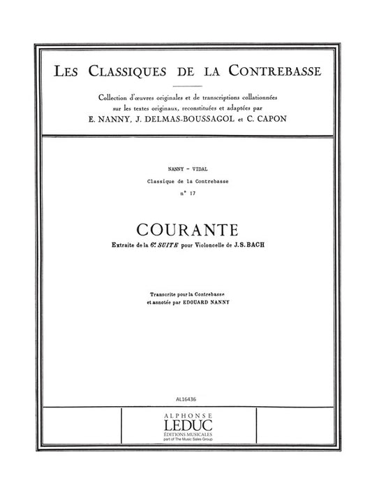Classique Contrebasse No 17 Suite No 6 Double Bass | Johann Sebastian Bach