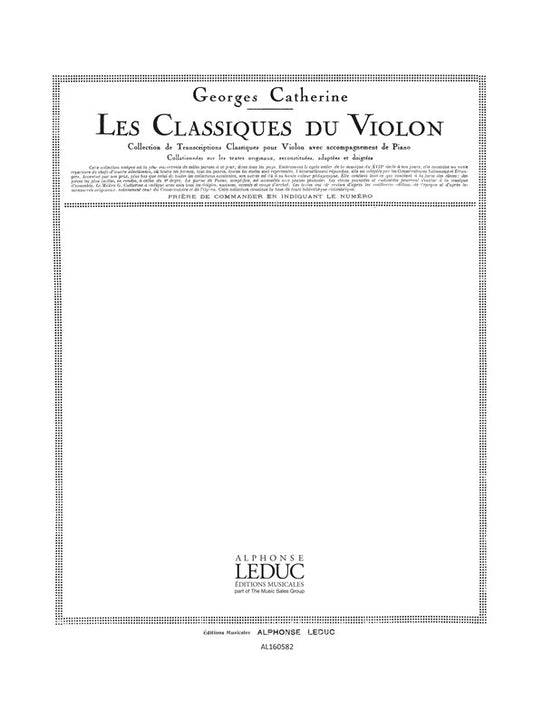Canzonetta | Felix Mendelssohn Bartholdy | Violon