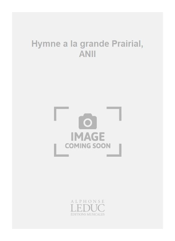 Hymne a la grande Prairial, ANII | Francois-Joseph Gossec
