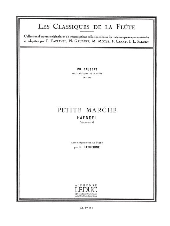 Petite Marche | Georg Friedrich Händel | Flûte