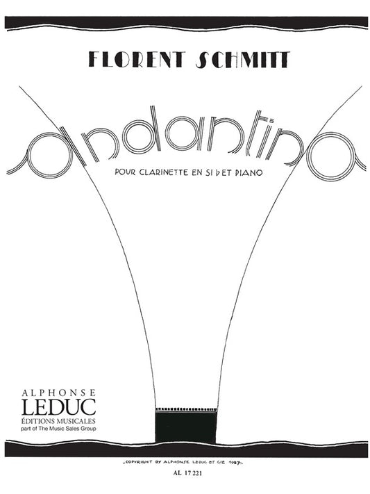 Andantino | Schmitt | Clarinette