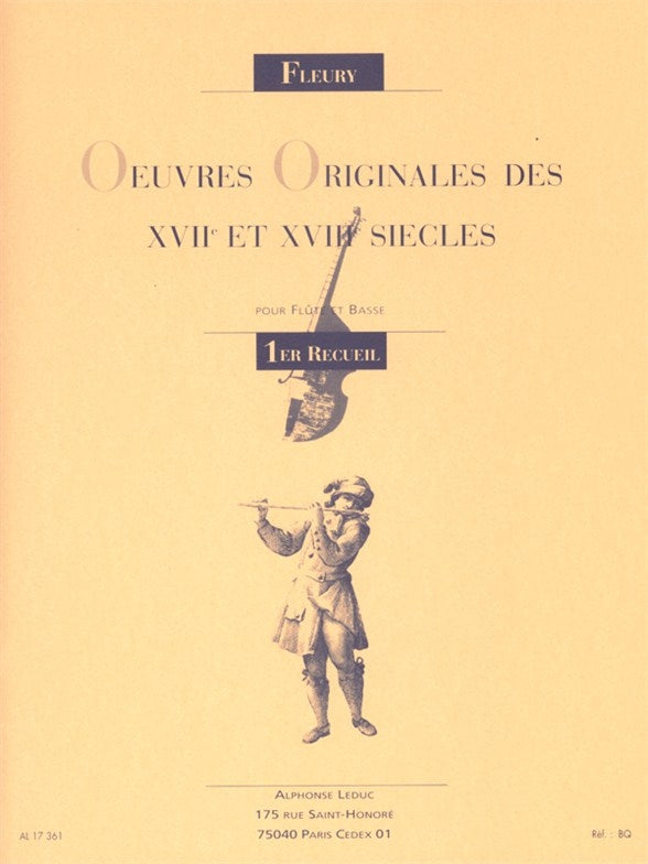 Œuvres originales des XXVII et XVIII siècles | Louis Fleury