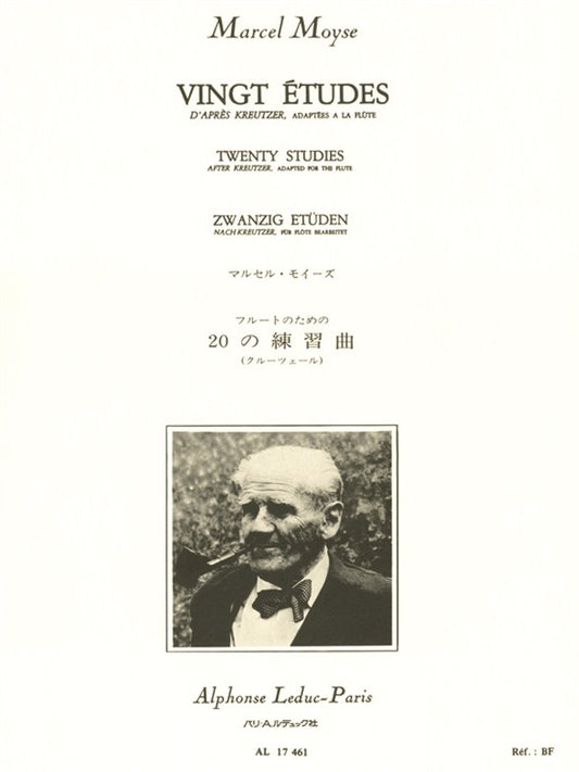 20 Études D'Apres Kreutzer | Marcel Moyse | Flûte