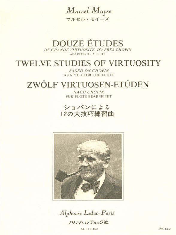 12 études de grande virtuosité d'après Chopin | Marcel Moyse