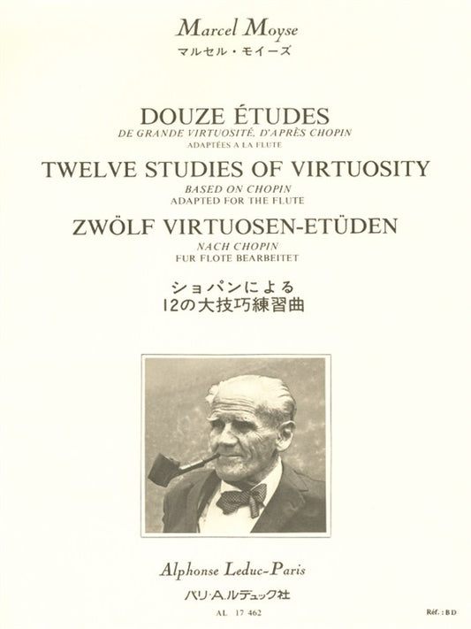 12 études de grande virtuosité d'après Chopin | Marcel Moyse