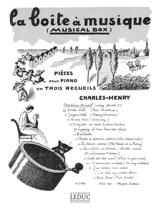 A Musique No 23 Triste Noël | Charles-Henry | Piano