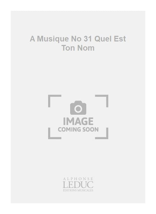 A Musique No 31 Quel Est Ton Nom | Charles-Henry | Piano