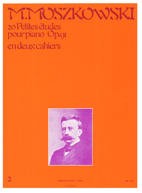 20 Petites Études pour piano, Op. 91, cahier 2 | Moritz Moszkowski
