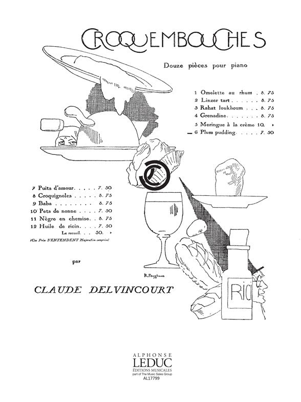 Croquembouches No.6 - Plum Pudding | Claude Delvincourt
