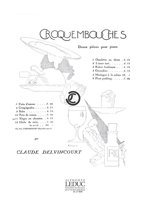 Croquembouches No.11 - Negre en Chemise | Claude Delvincourt