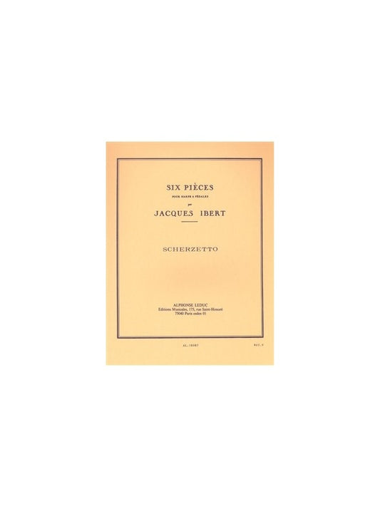 Scherzetto ( Grade 4 ) | Jacques Ibert | Harpe