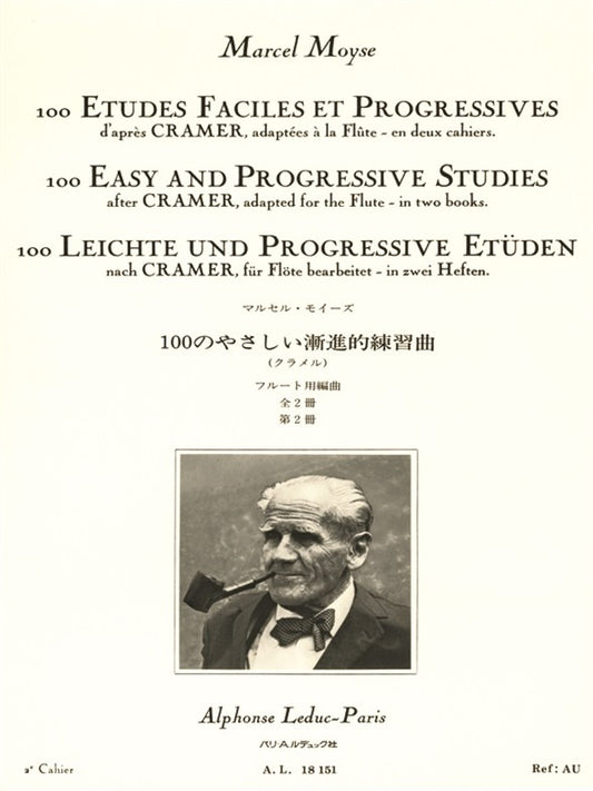 100 Études Faciles Et Progressives 2 | Marcel Moyse | Flûte