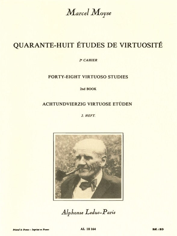 48 études de virtuosité Vol. 2 | Marcel Moyse | Flûte