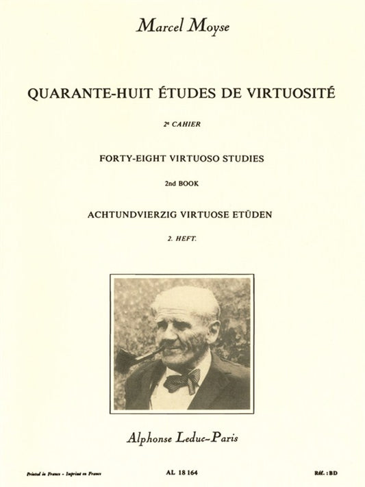 48 études de virtuosité Vol. 2 | Marcel Moyse | Flûte