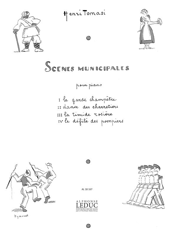 Scènes municipales | Henri Tomasi | Piano