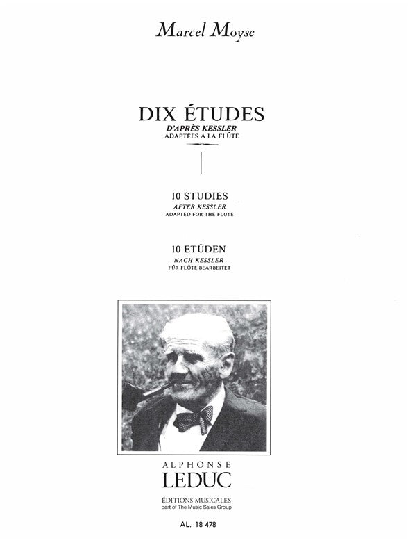 10 Études D'Apres Kessler | Marcel Moyse | Flûte
