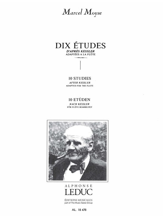 10 Études D'Apres Kessler | Marcel Moyse | Flûte