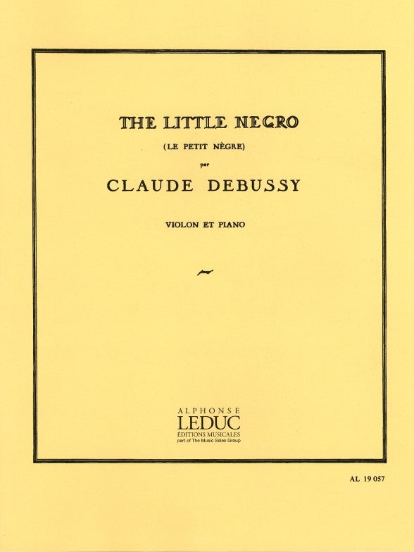 Le Petit Nègre | Claude Debussy | Violon