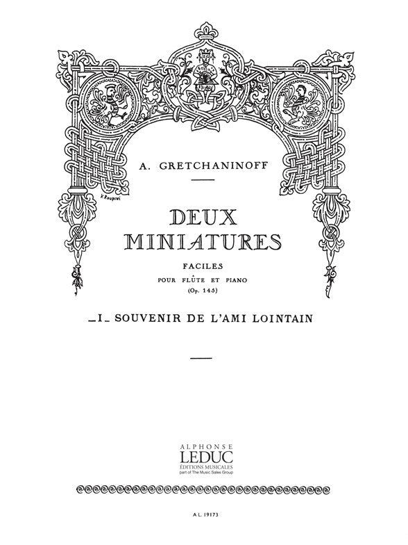 Suite miniature, op. 145, n° 7 | Alexander T. Gretchaninov